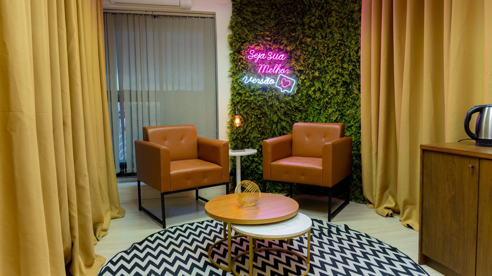 Lounge para convidados